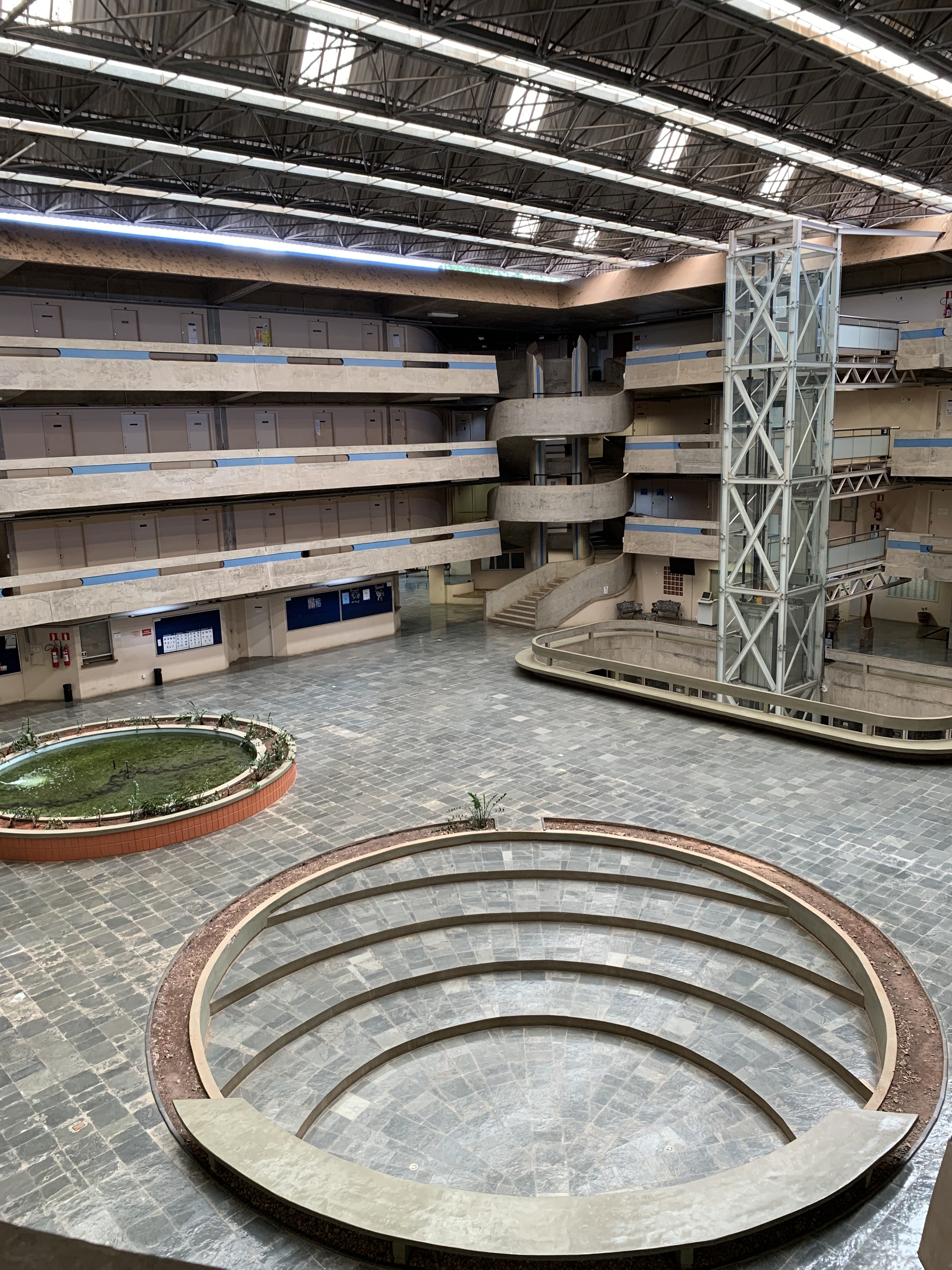 Interior do IMECC/UNICAMP